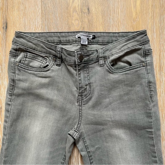 Revamped Skinny Jeans Grey Denim - Size 7 - Picture 2 of 12